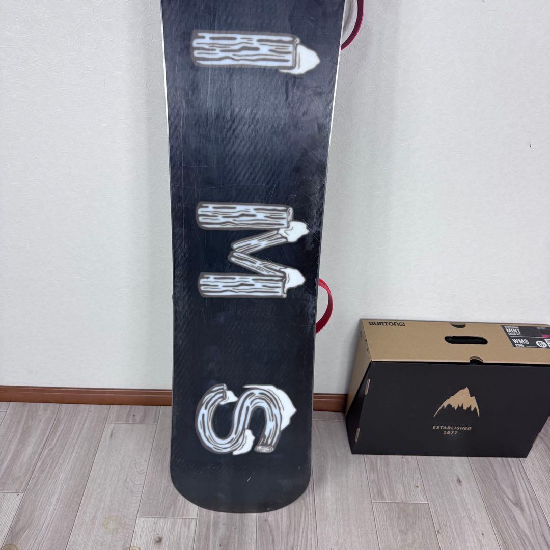SIMS THE DAY 151cm スノーボード セット