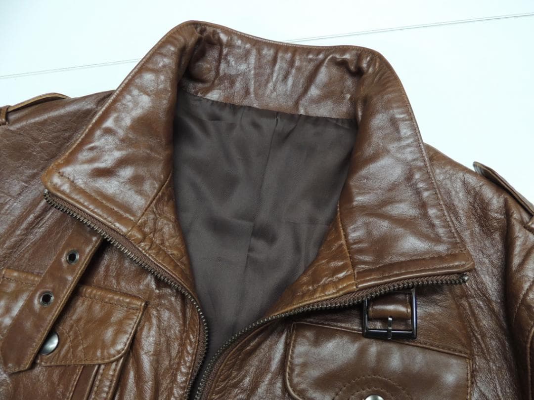 Lサイズ Haruf ハルフ ホースハイド 馬革 レザー ジャケット ブルゾン