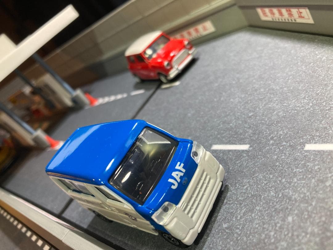 ミニカージオラマ 1:64 高速道路 料金所セット