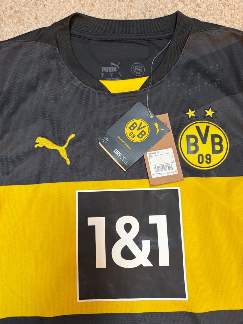 ボルシア・ドルトムント サッカーユニフォーム Authentic Sサイズ
