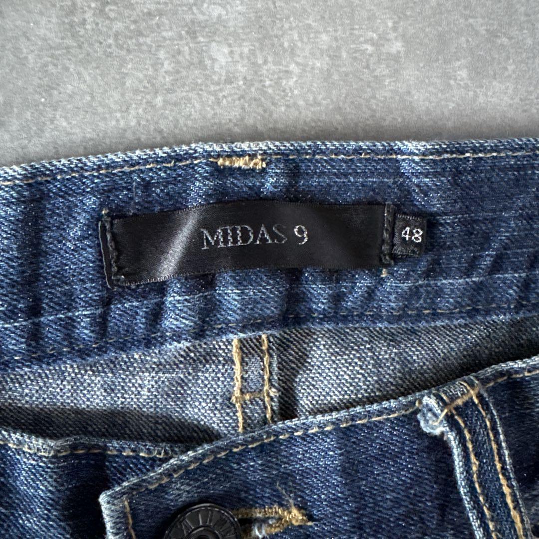 00s archive MIDAS ダメージデニム 鬼ヒゲ 蜂の巣 y2kお兄系