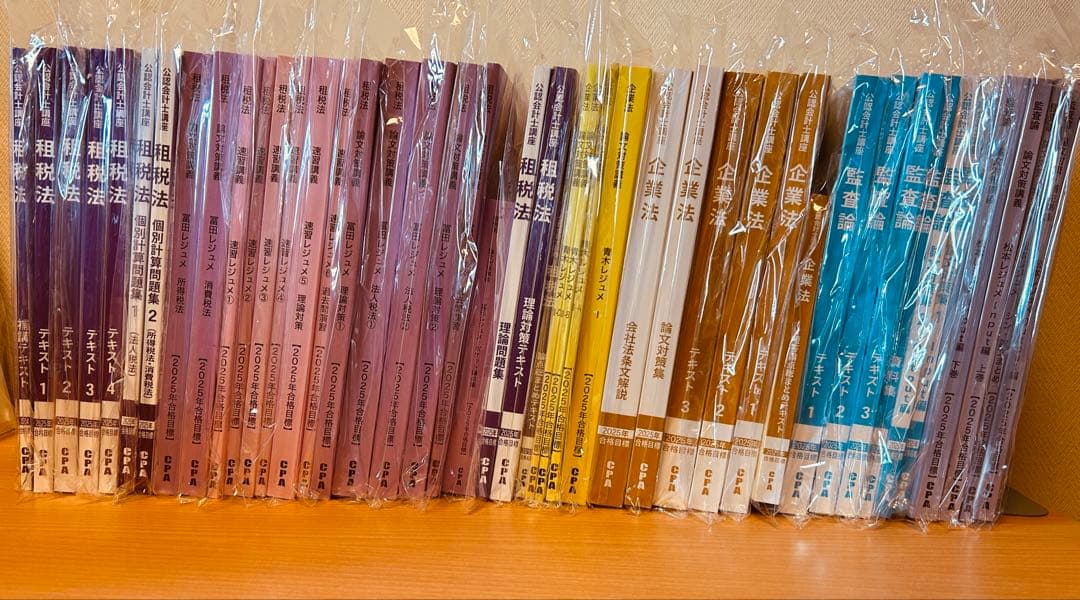 【25/26年目標】CPA上級論文　全科目セット⭐︎答練付き