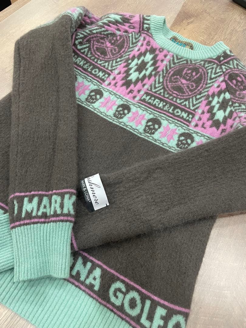 レディースウェア MARK&LONA Lonato Cashmere Knit WOMEN