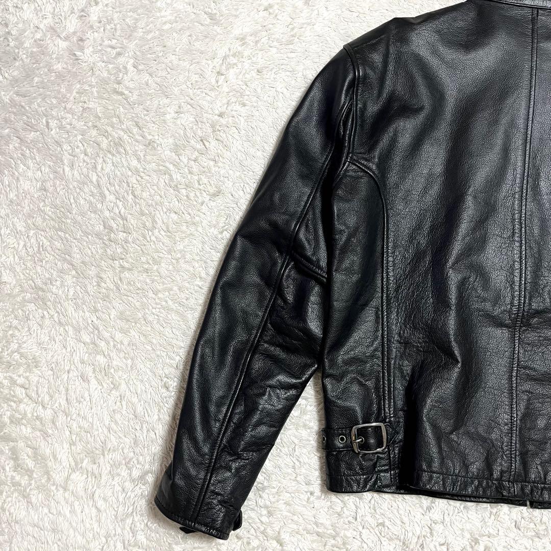 ✨美品✨希少サイズ MOTOR HEAD レザージャケット 3Lサイズ 水牛革