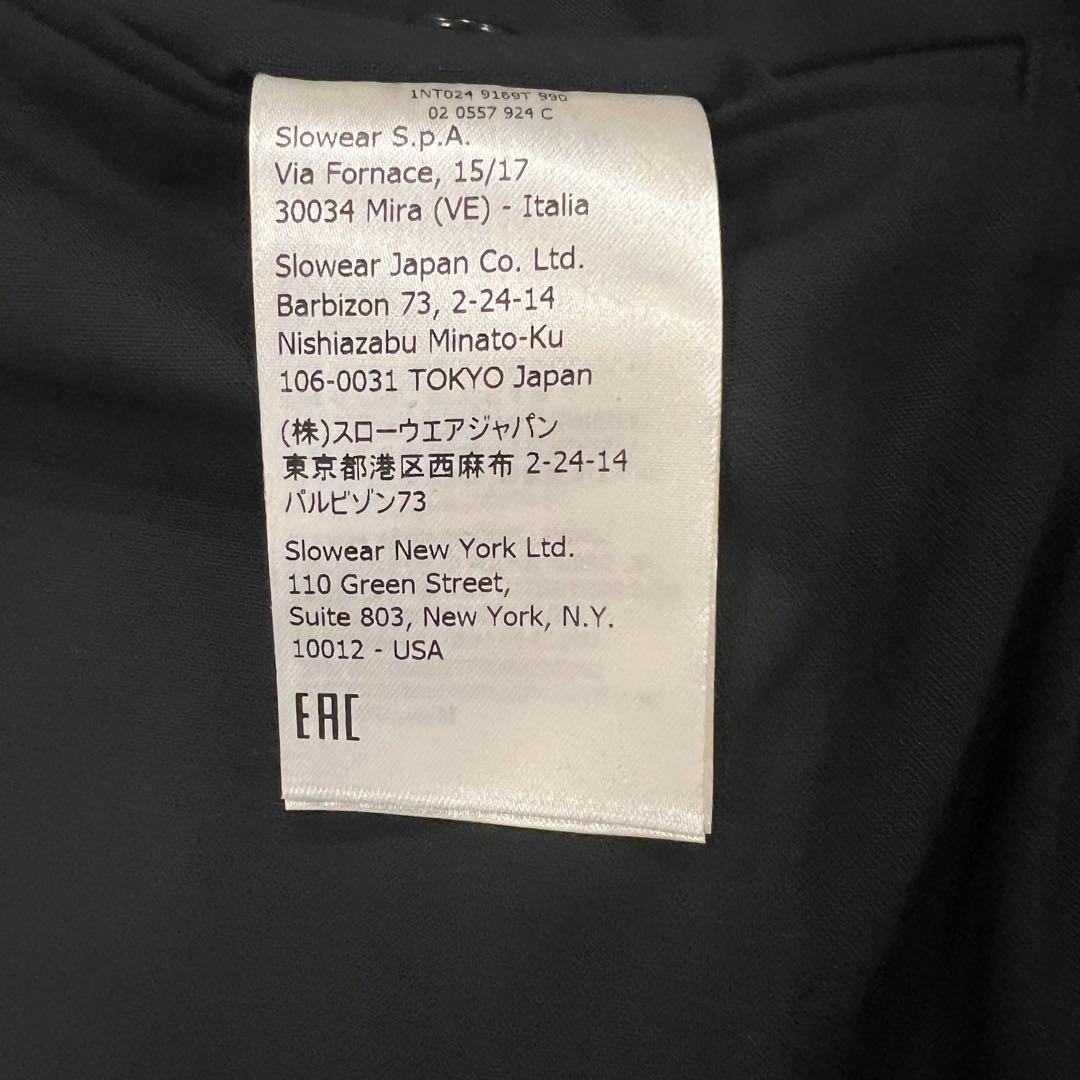 【美品】インコテックス　スラックス　テーパード TECHNO FABRIC Ｌ