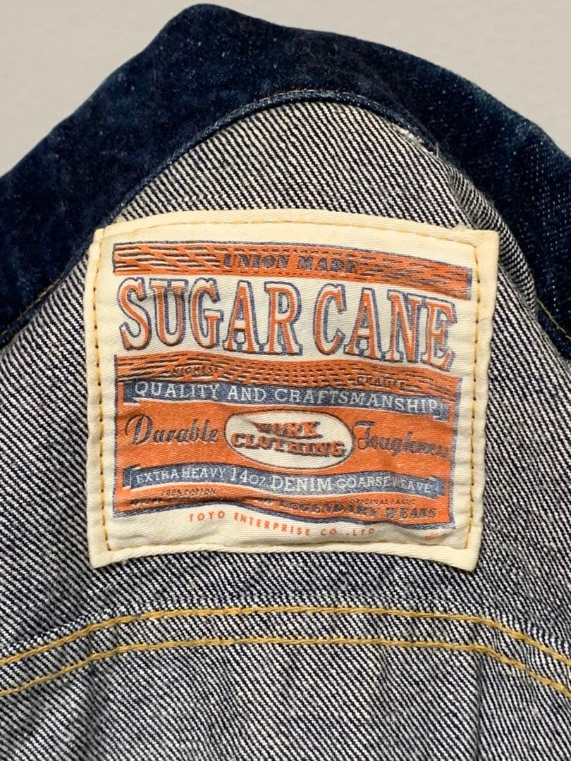 SUGAR CANE シュガーケーン デニムジャケット 3rd Gジャン 赤タブ