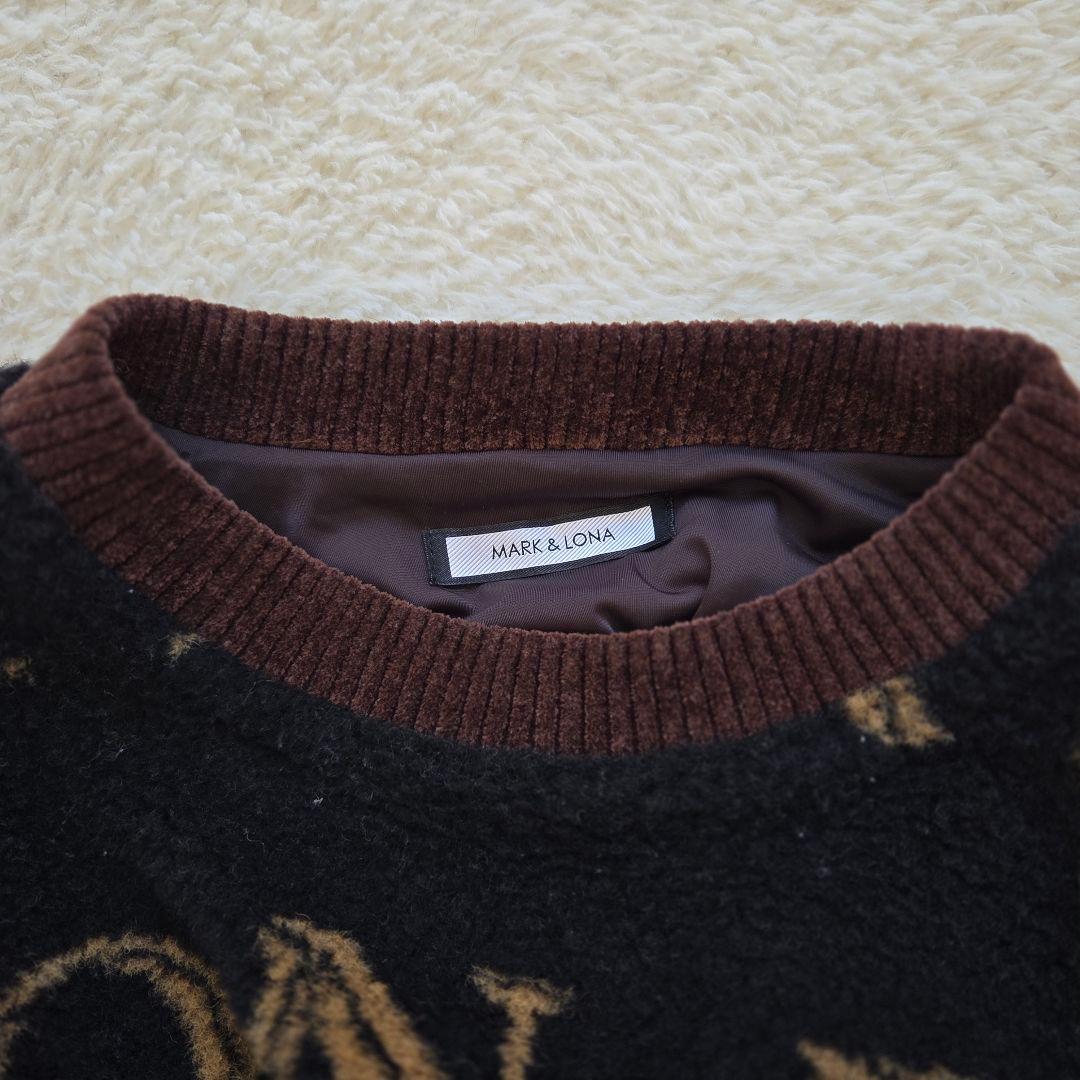★MARK&LONA マークアンドロナボアフリースプルオバー定価6万越 46