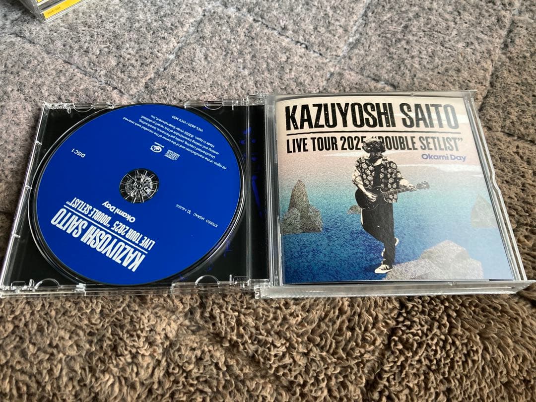 斉藤和義　カモシカとオオカミ　限定盤ライブCD セットのみ　バッジはありません