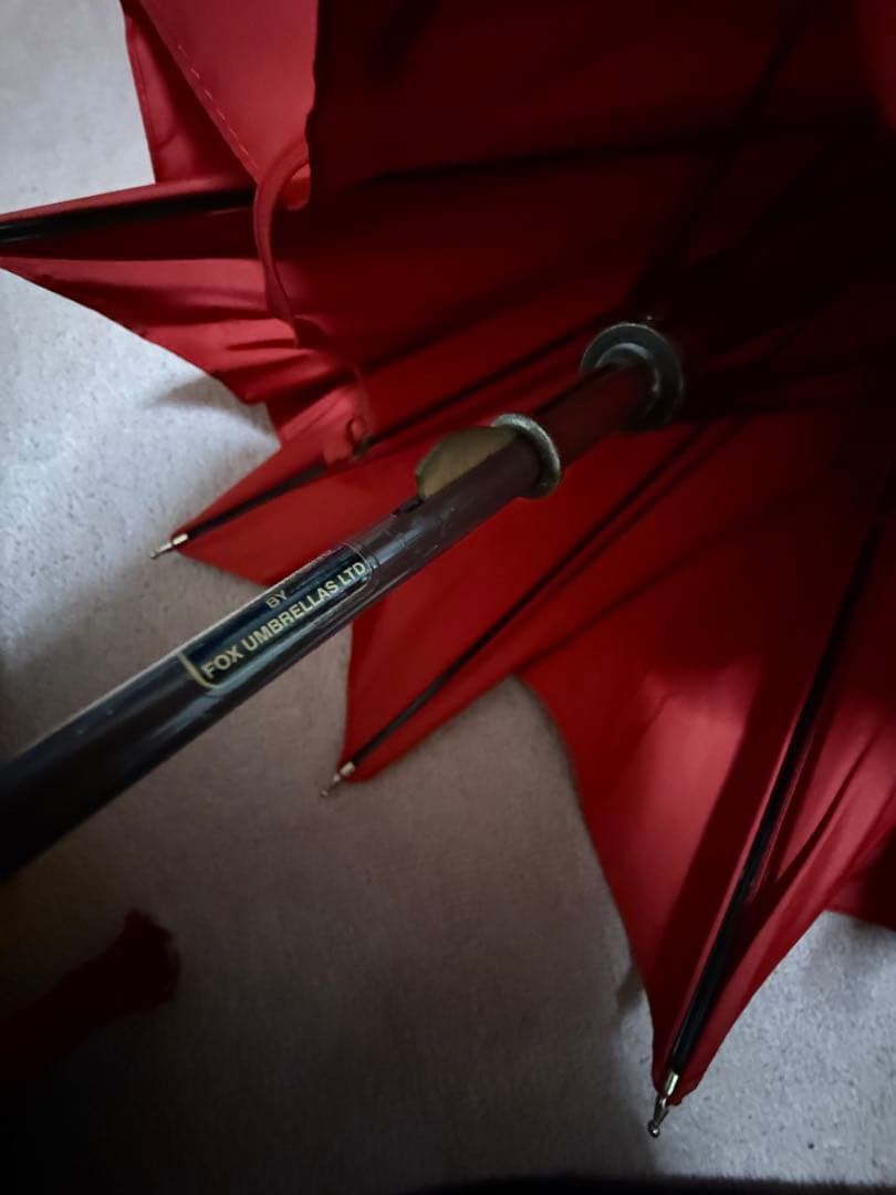 FOX UMBRELLAS フォックスアンブレラ 傘　レッド