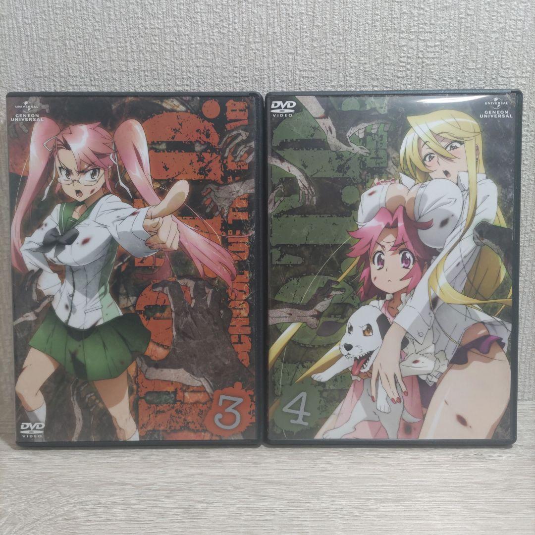 【DVD・セル版】HIGHSCHOOL OF THE DEAD DVD 1～6巻