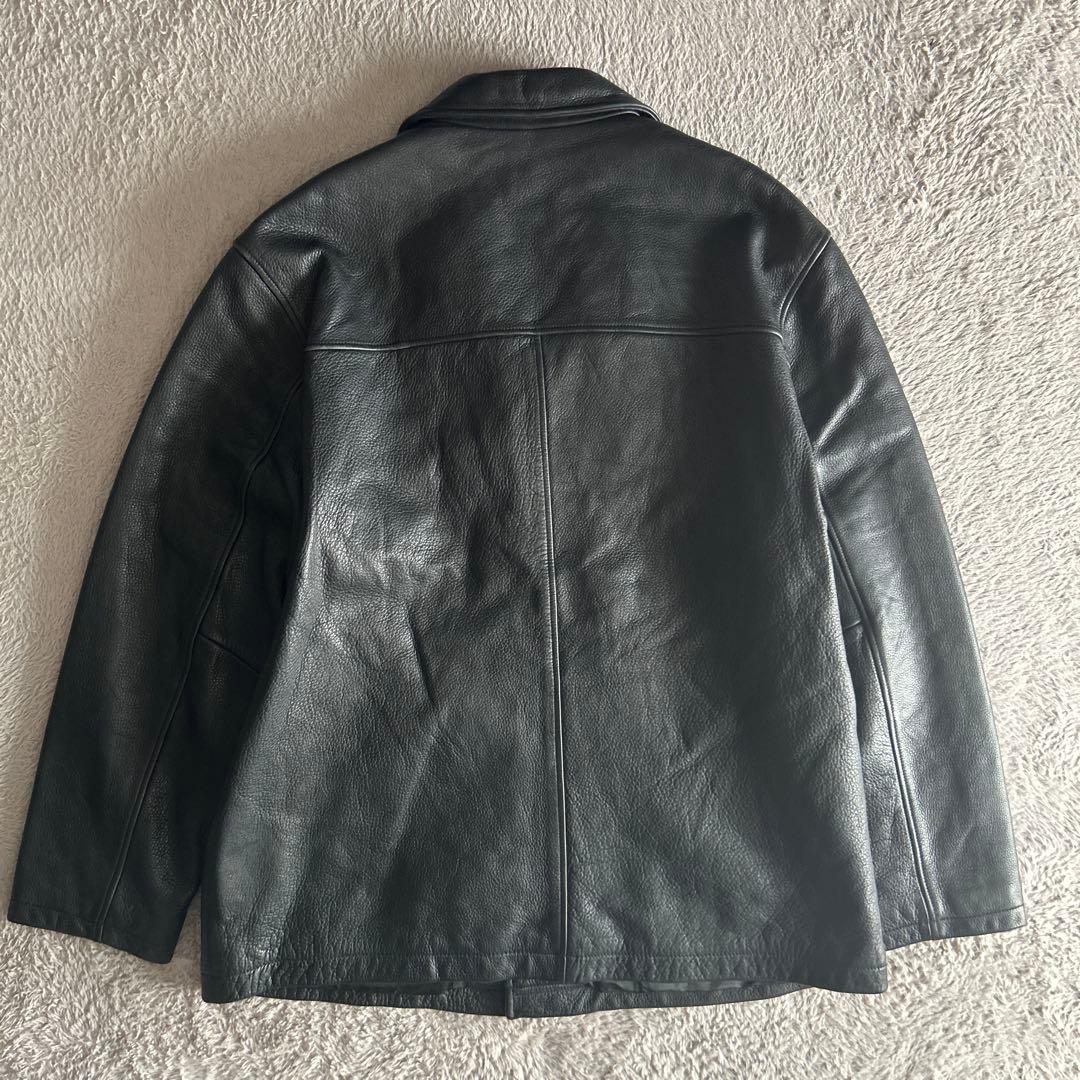 00s 90s GUESS レザー カーコート レザージャケット