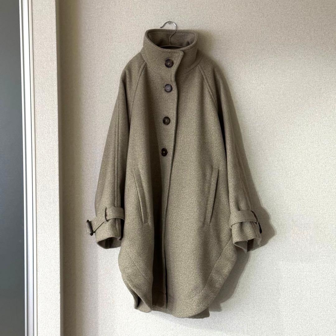 【美品】マウジー moussy ケープコート