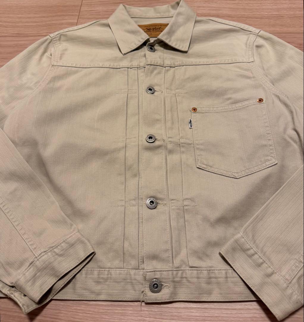 90s Levi’s 71506 ピケ 生成り ファースト シンチバック 38