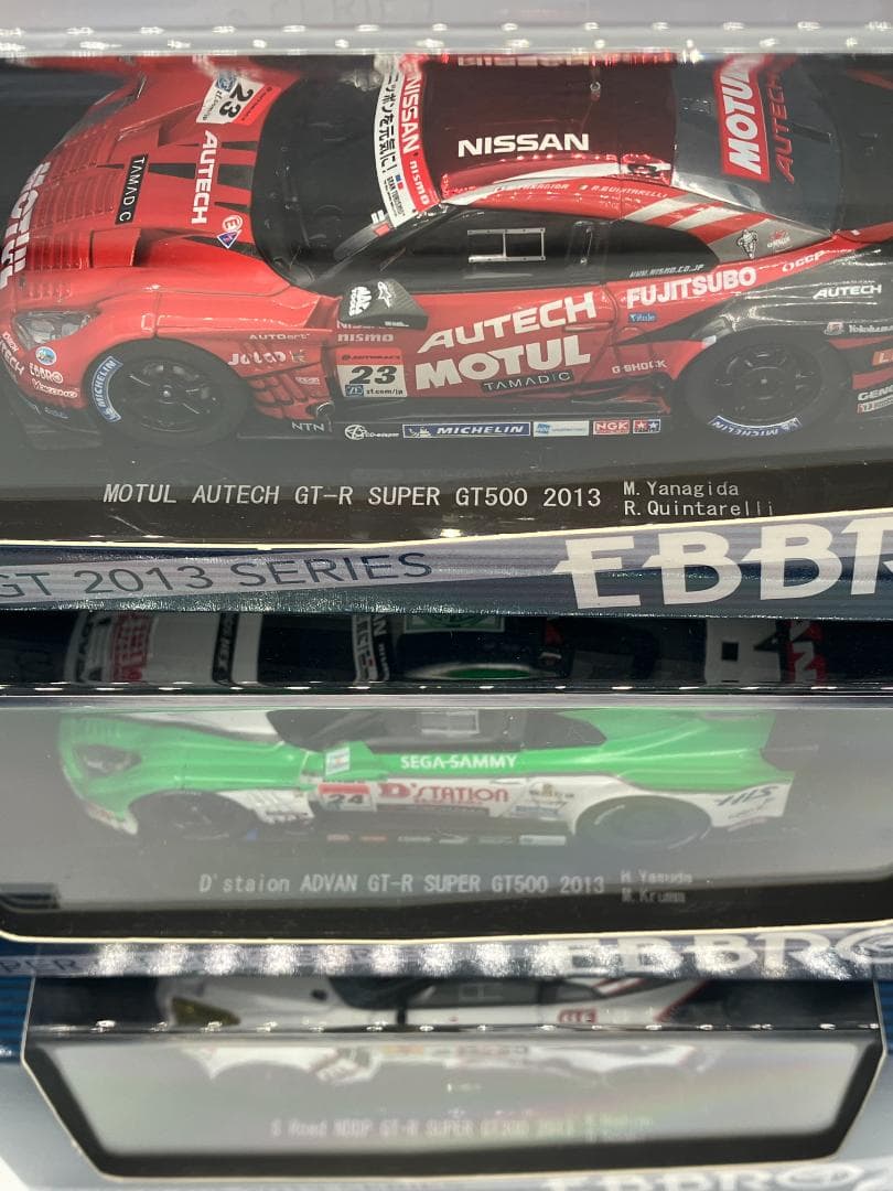 EBBRO 1/43 GT-R SUPER GT 17台セット 未開封 美品