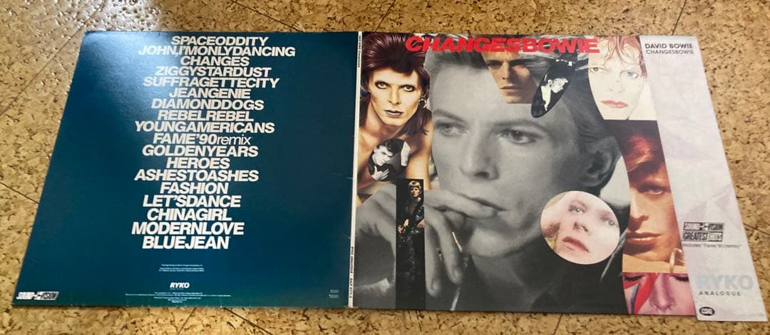 希少！！CHANGESBOWIE デヴィッド・ボウイ クリアレコード