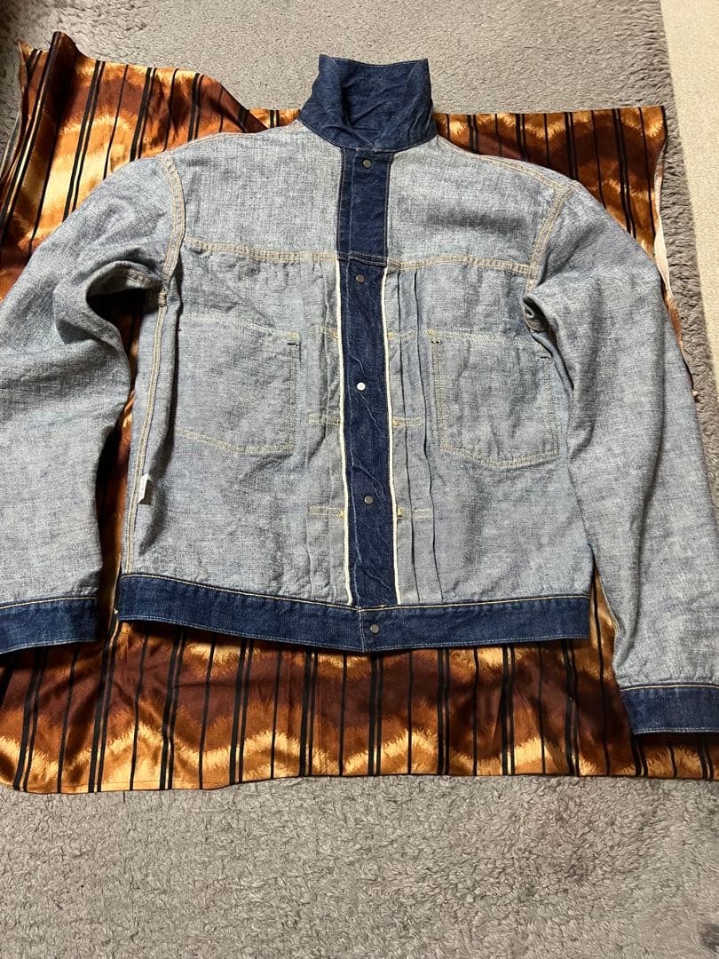 WAREHOUSEデニムジャケット ウェアハウス　ウェアハウスジージャン　刺繍