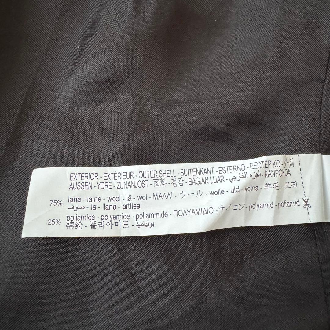 美品　ZARA MANTECO ポンチョ ケープ ゴールド金具　M