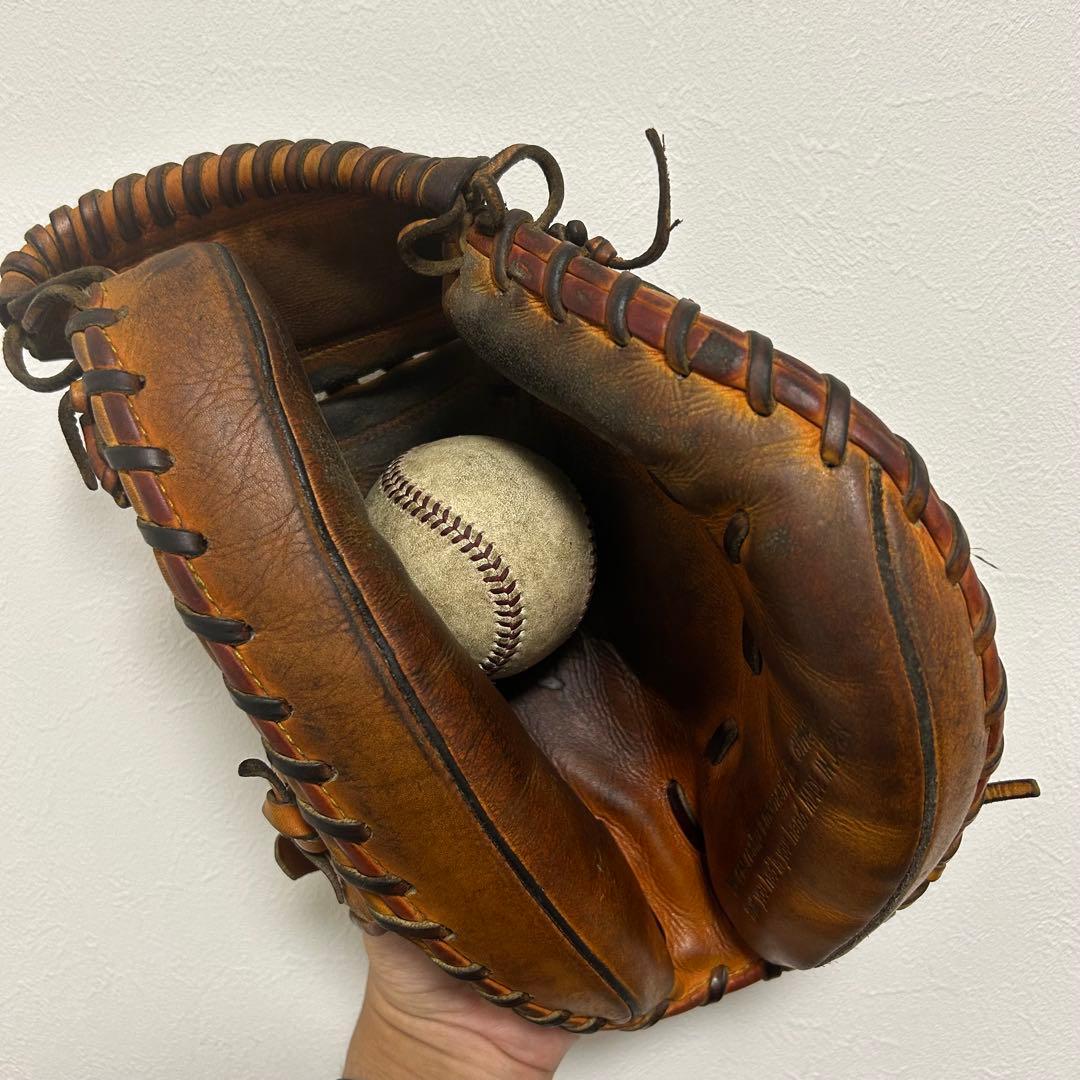 硬式 キャッチャーミット 浅め　HATAKEYAMA 捕手用グローブ 野球