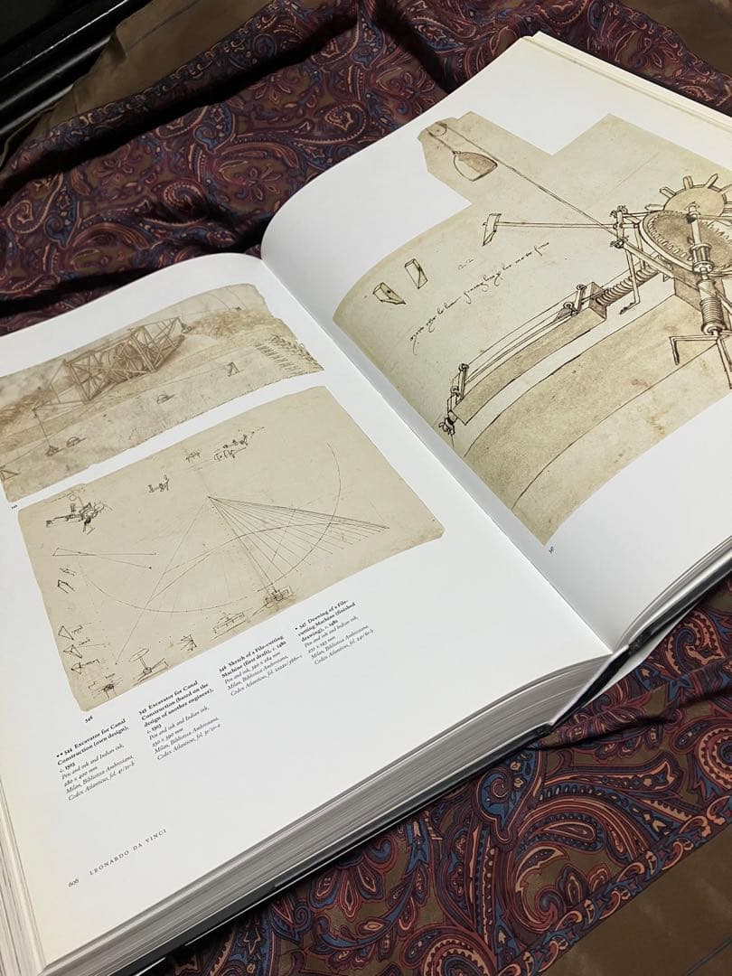 レオナルド・ダ・ヴィンチ全絵画作品・素描　【洋書版】