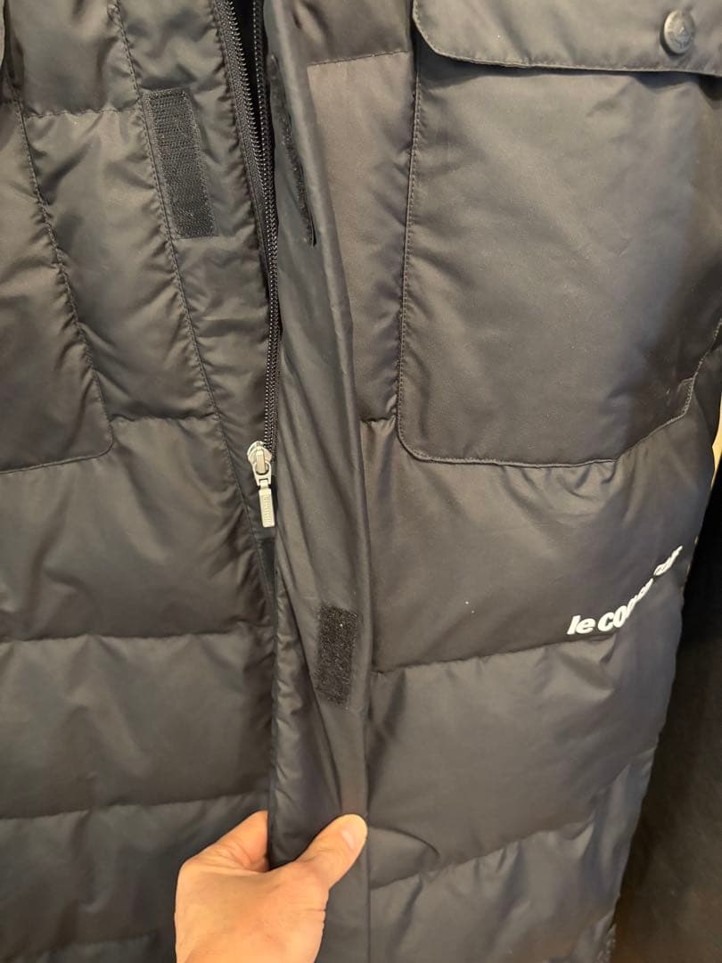 le coq sportif ダウンベンチコート ブラック