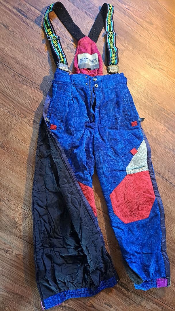 【アシックス】90sビンテージ スキーウェア上下セット