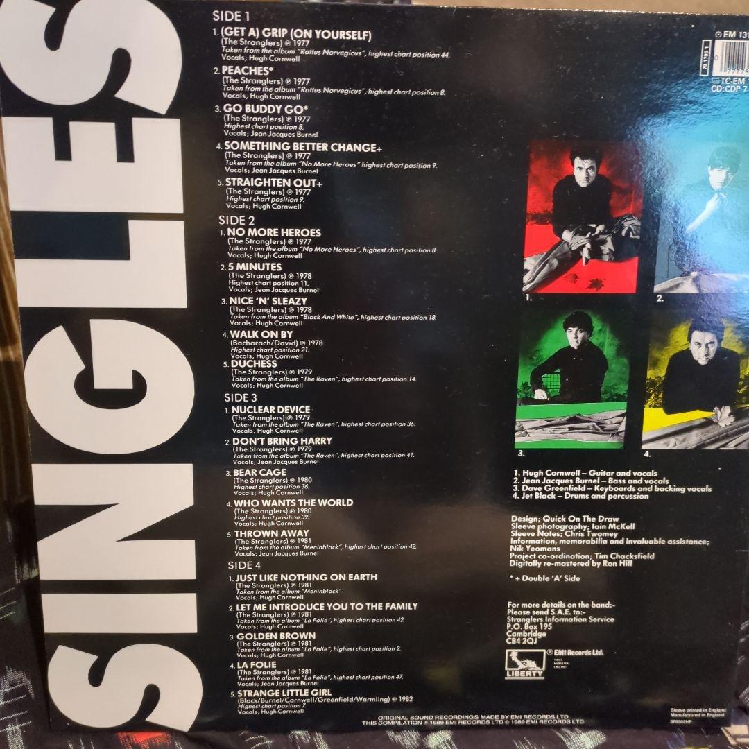 洋楽 The Stranglers Singles (The U.A. Years)