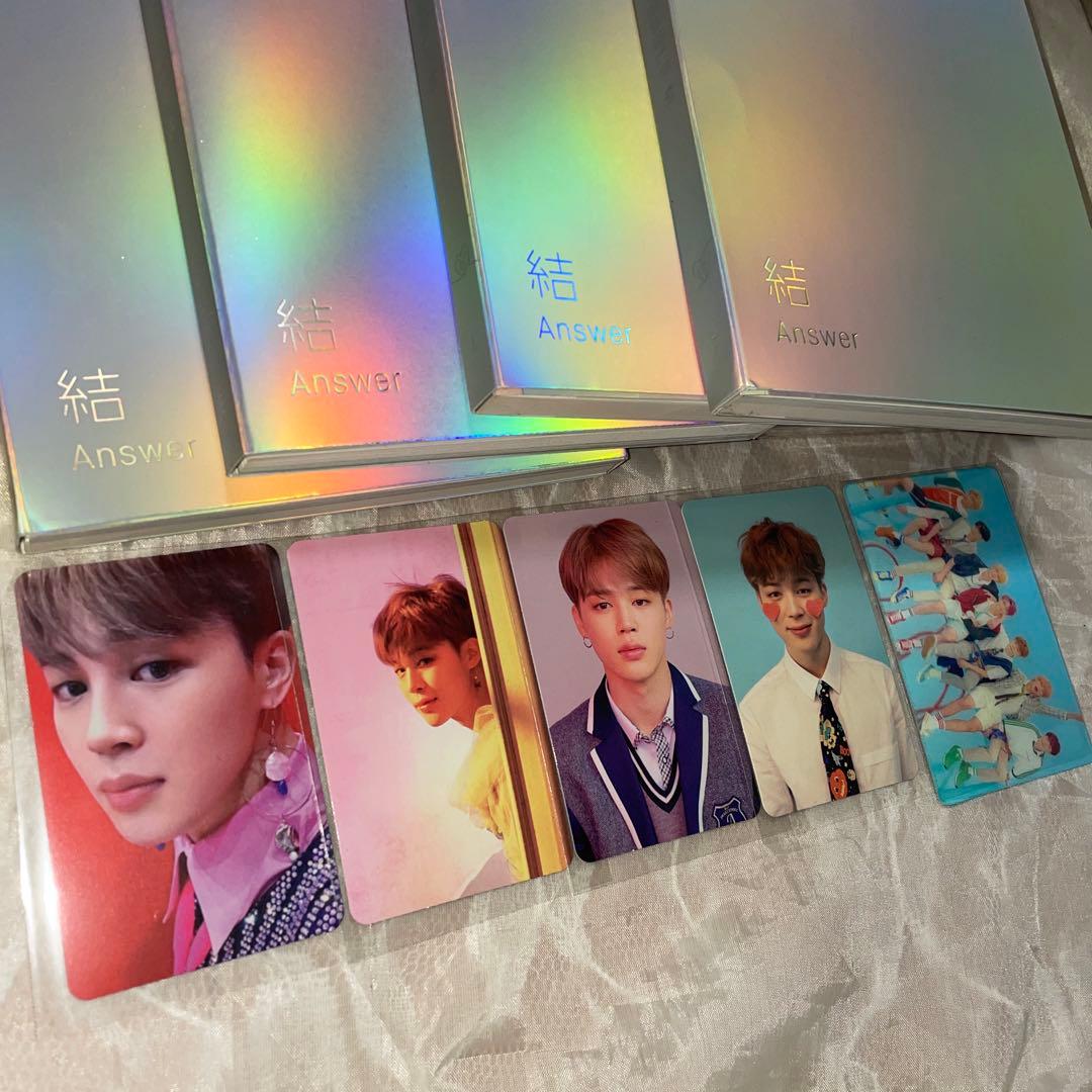 BTS LOVE YOURSELF アルバム 4形態 トレカ ジミン コンプ
