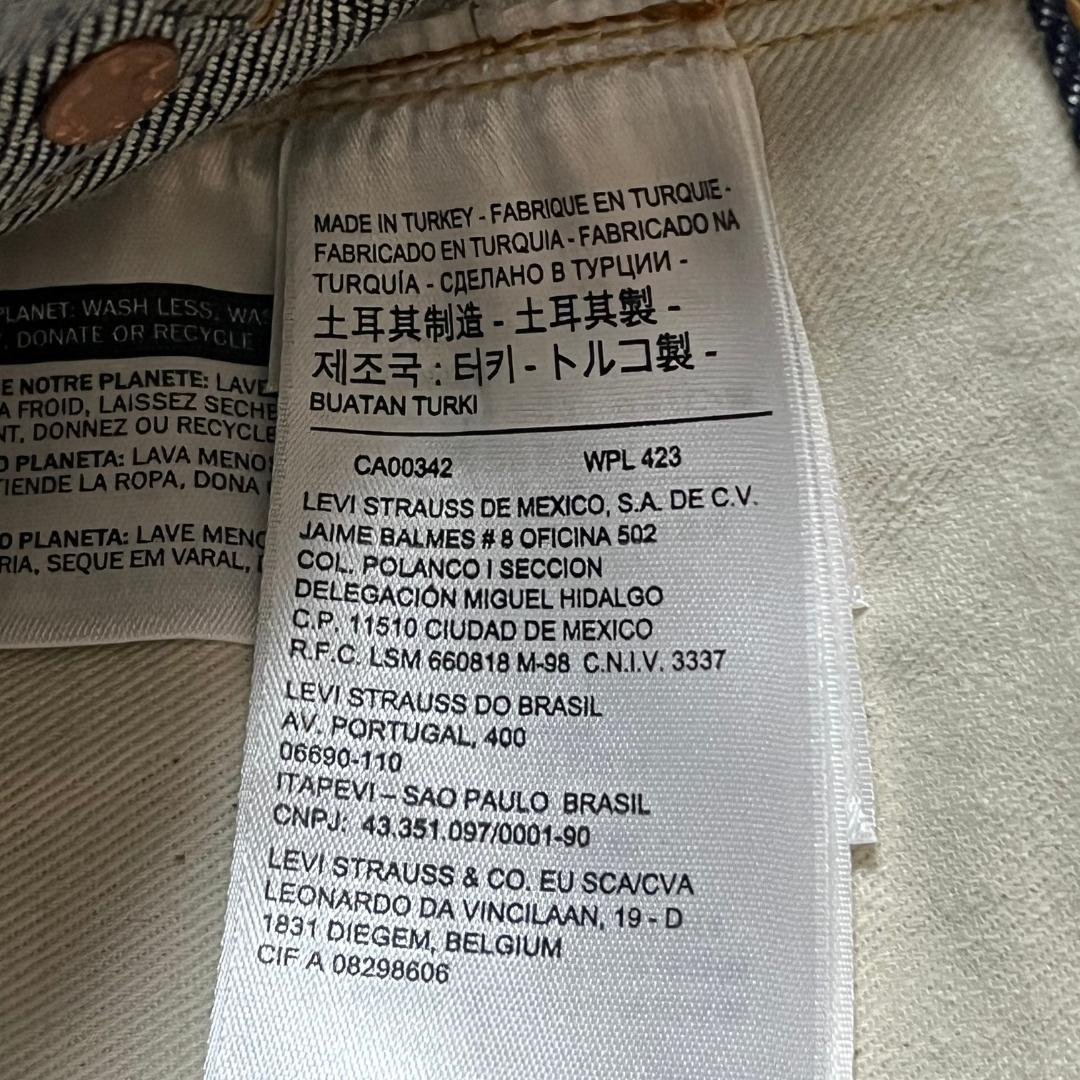 LVC 506XXE Tバック501XX1937 36/32 セットアップ新品
