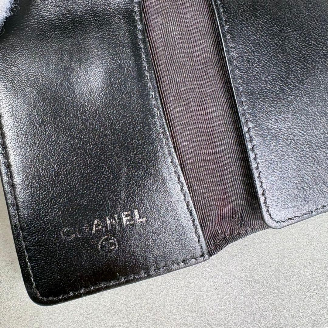 CHANEL キーケース　ラムスキン　マトラッセ　カードケース　財布