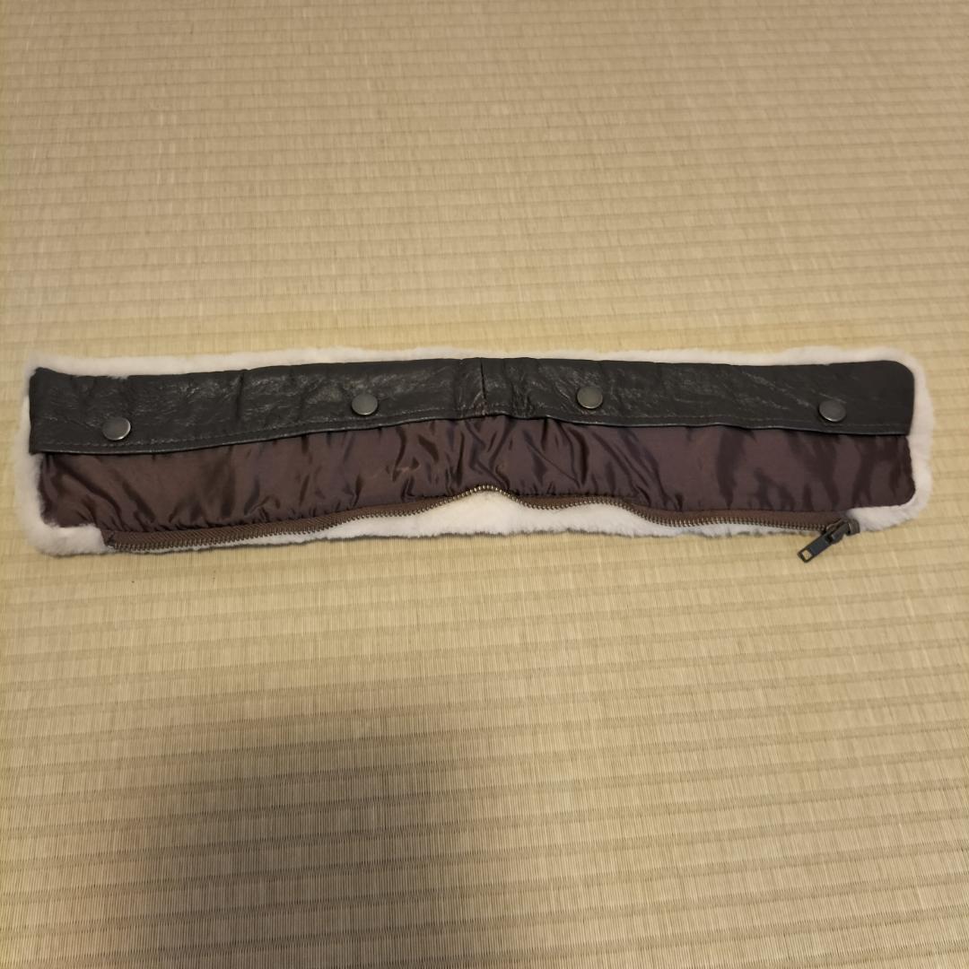 leather jacket 90s vintage ボア付き