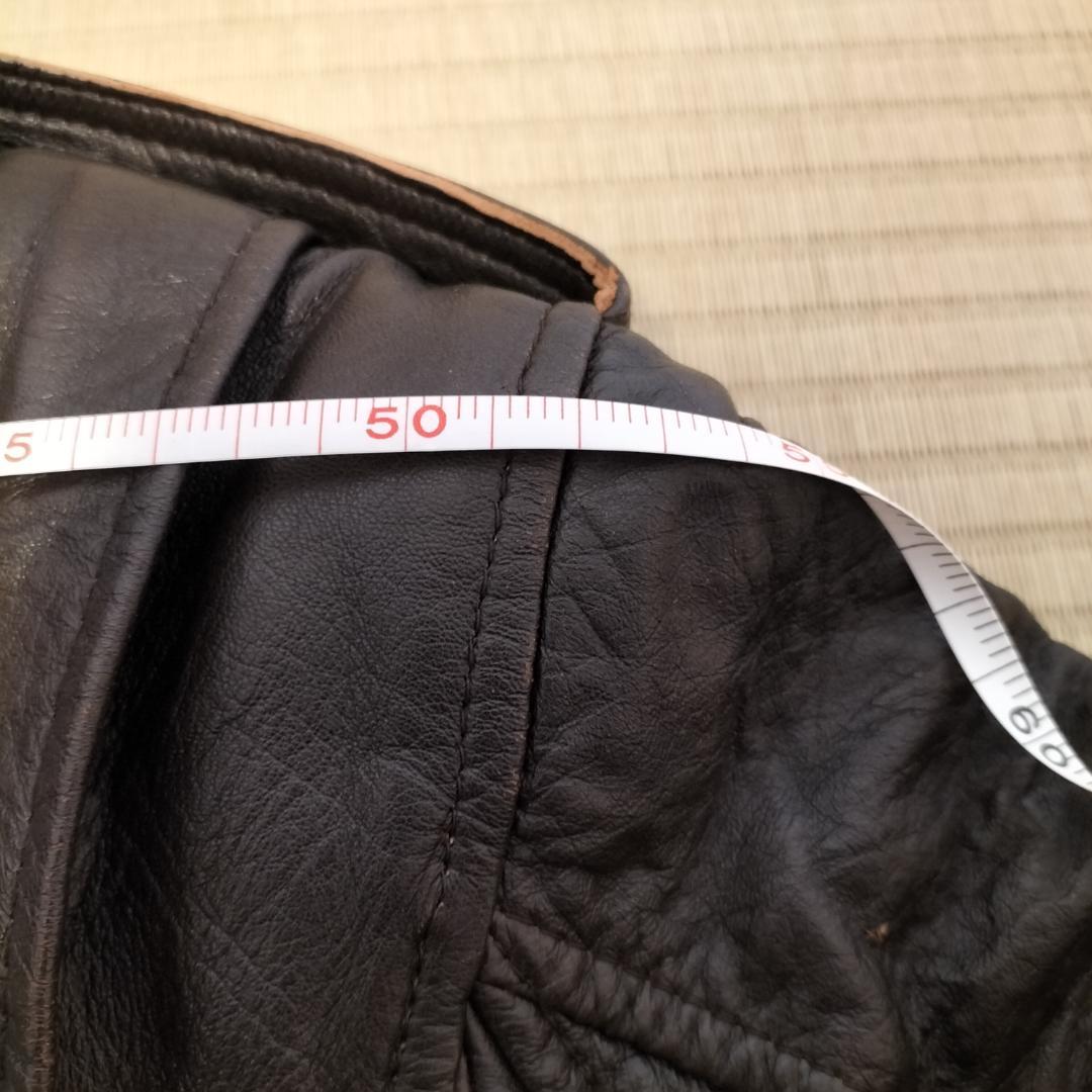 leather jacket 90s vintage ボア付き