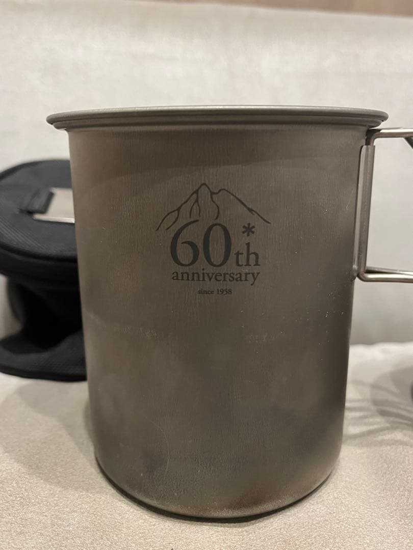 スノーピーク６０周年記念　ソロセットチタン　ケース付き