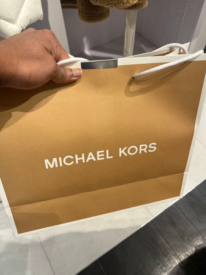 MICHAEL KORS トートバッグ ホワイト/ベージュ