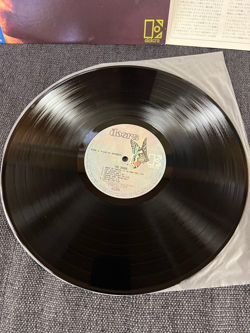 The Doors ドアーズ LP 洋楽レコード　帯付き 美盤 P-6411E