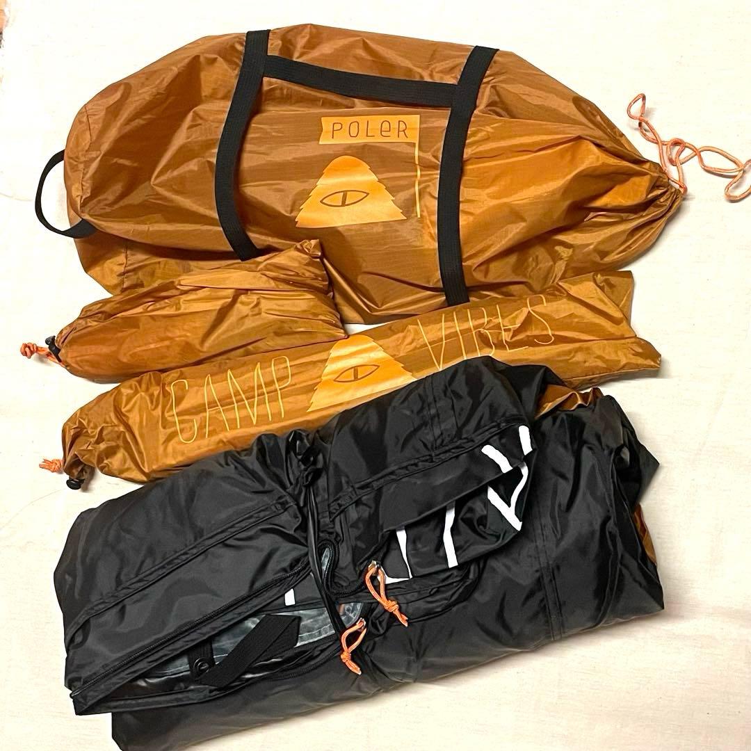 【専用】POLeR ポーラー 2 MAN TENTS SIENNA