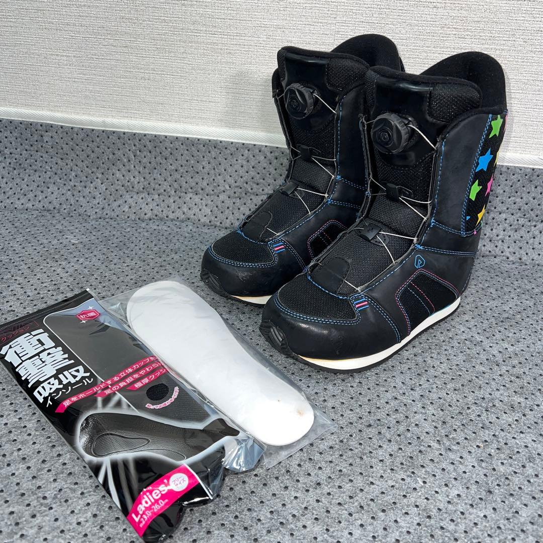 7-８回使用 キッズスノーボード 133cm XERES×バイン×BOAブーツ