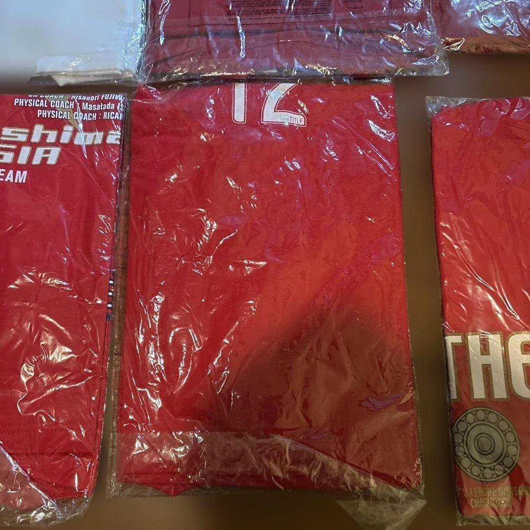 鹿島アントラーズ　2007年2008年2009年　優勝記念Tシャツ　ユニフォーム