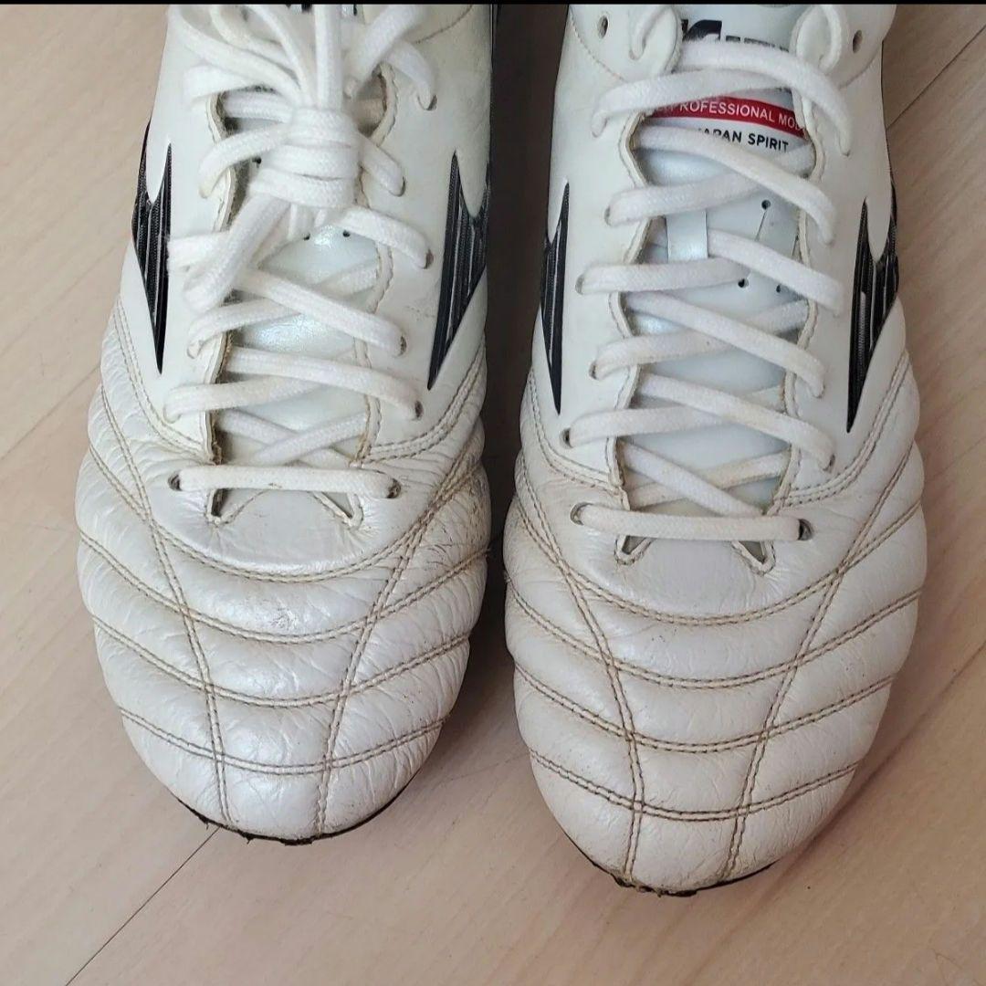 MIZUNO MORELIA NEO サッカースパイク 白 24.5㎝