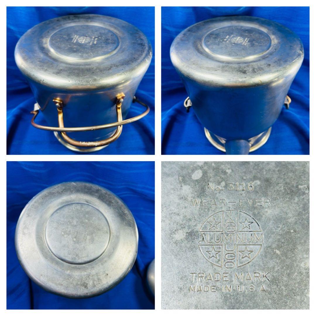 良品　ビンテージ品　アメリカ製ウェアーエバー社のパーコレーター#3116