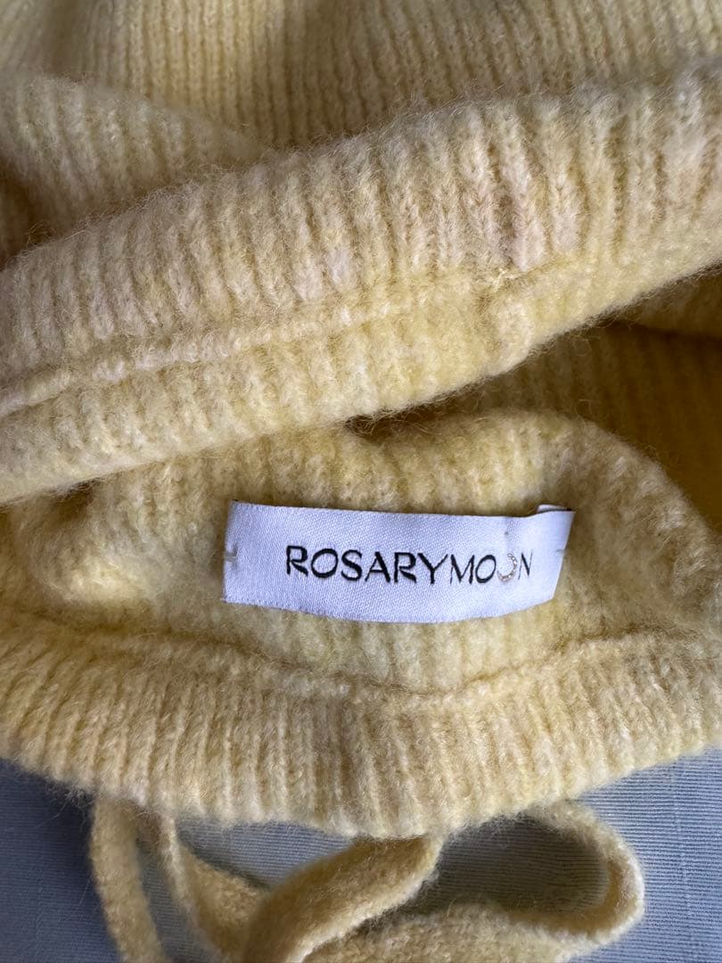 ロザリームーン　rosarymoon ビーニー イエロー