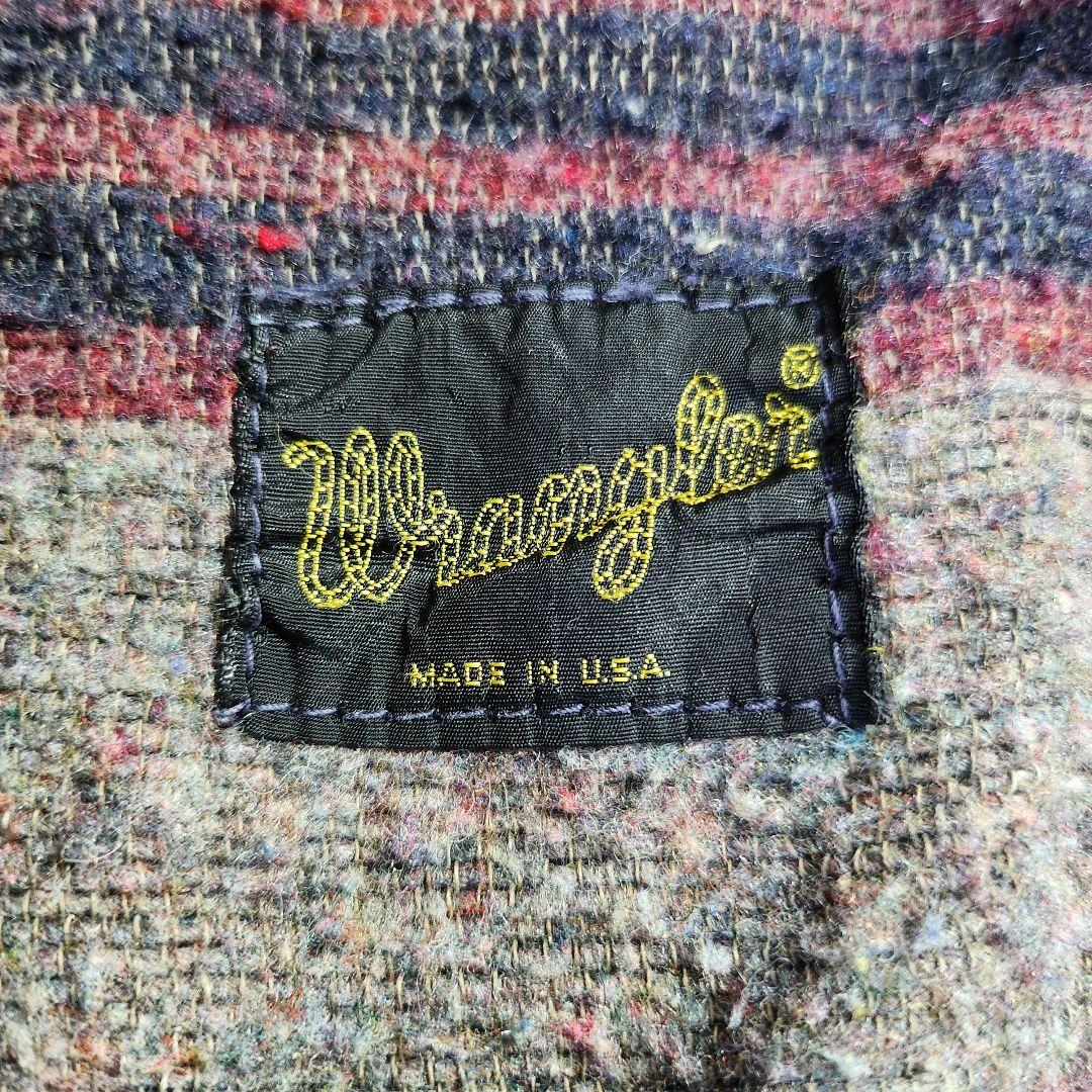 白*ネ様 70S WRANGLER 20MJL ブランケットライナー デニムジャ