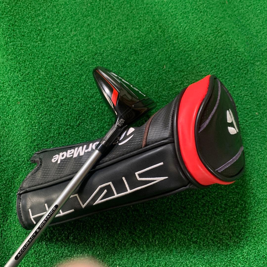 【美品】テーラーメイド STEALTH 5Wメーカーカスタム UB-6S装着