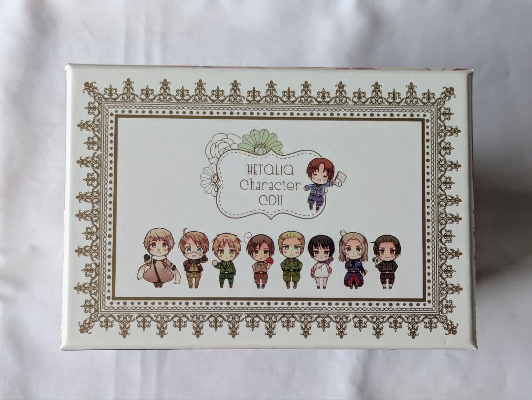 クリアカード付き ヘタリア キャラクターCD II 特典BOX付 全8巻セット