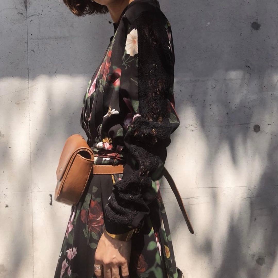 Ameri VINTAGE COCO FLOWER DRESS 花柄 サイズF