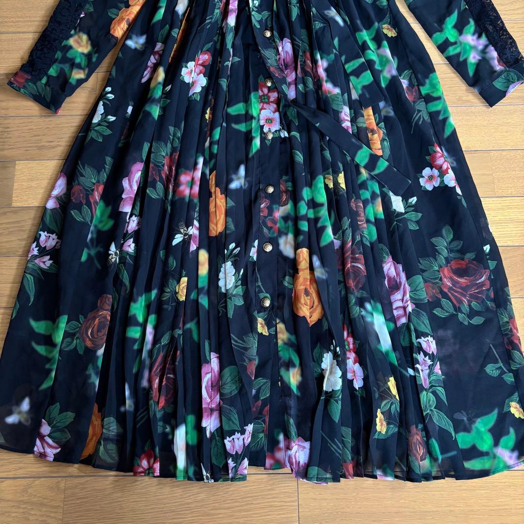 Ameri VINTAGE COCO FLOWER DRESS 花柄 サイズF
