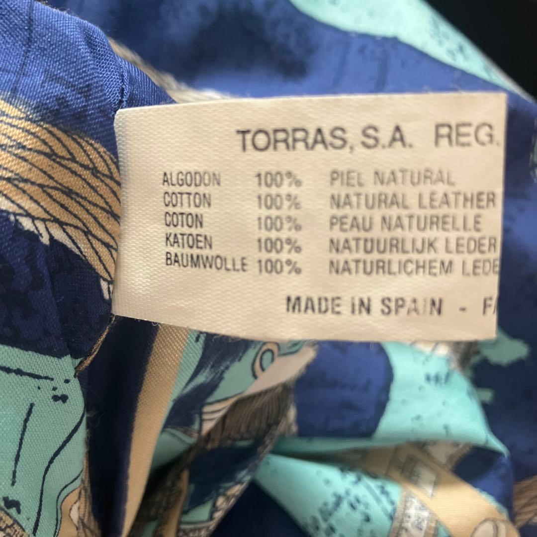 TORRAS トラス　　ラムレザージャケット　　サイズ52 spain製