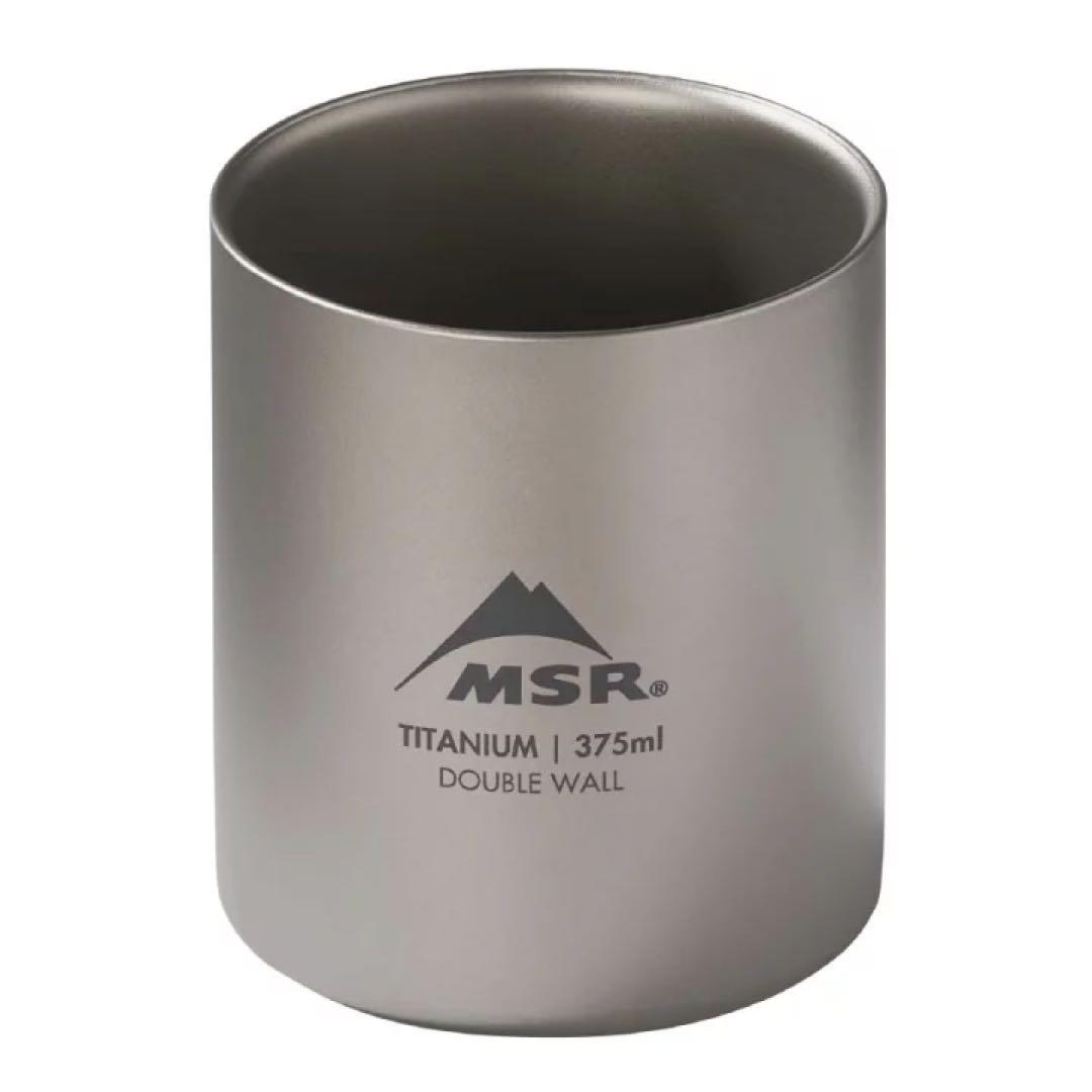 MSR チタン製ダブルウォールマグカップ 375ml