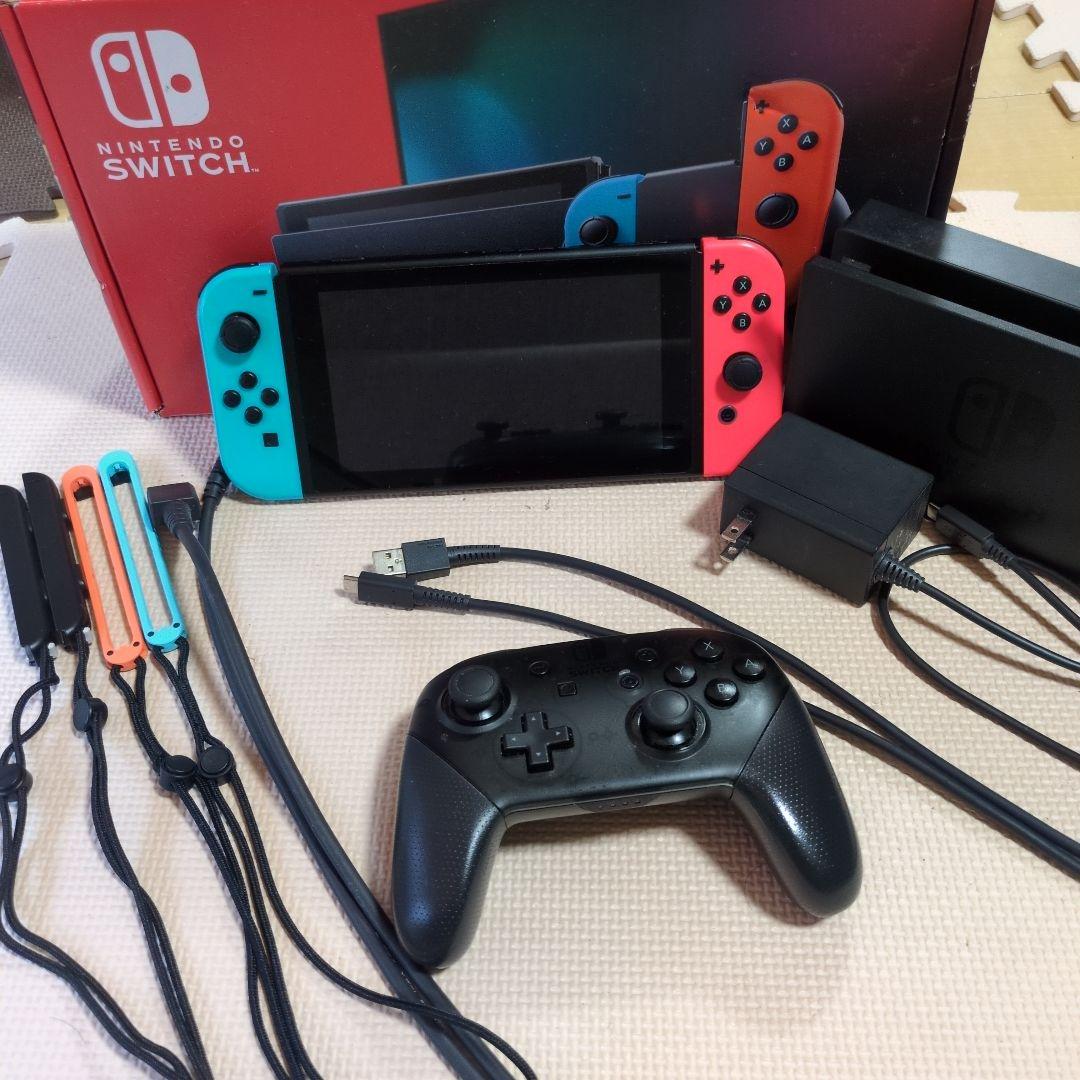 Nintendo Switch 本体 プロコン付き