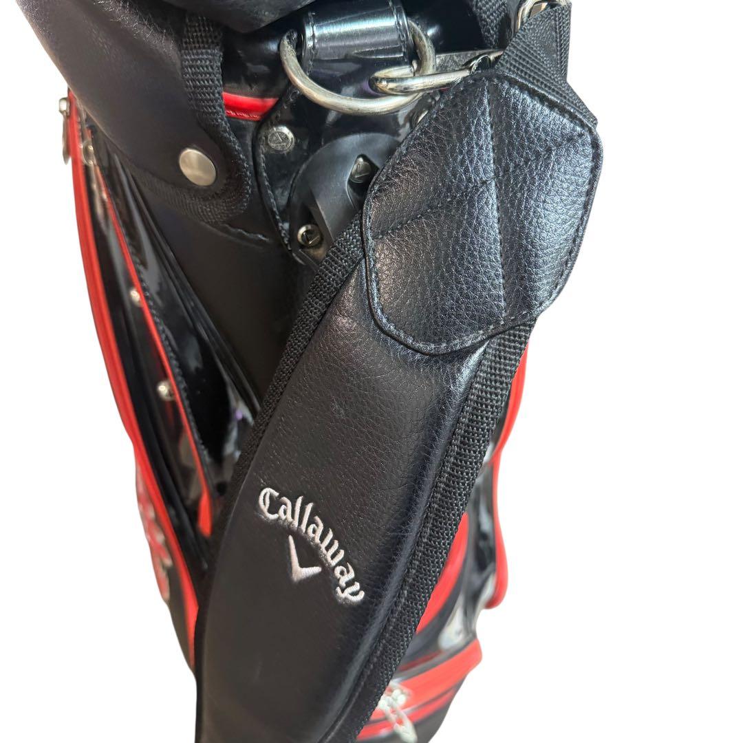 Callaway キャディバッグ ブラック/レッド 送料無料