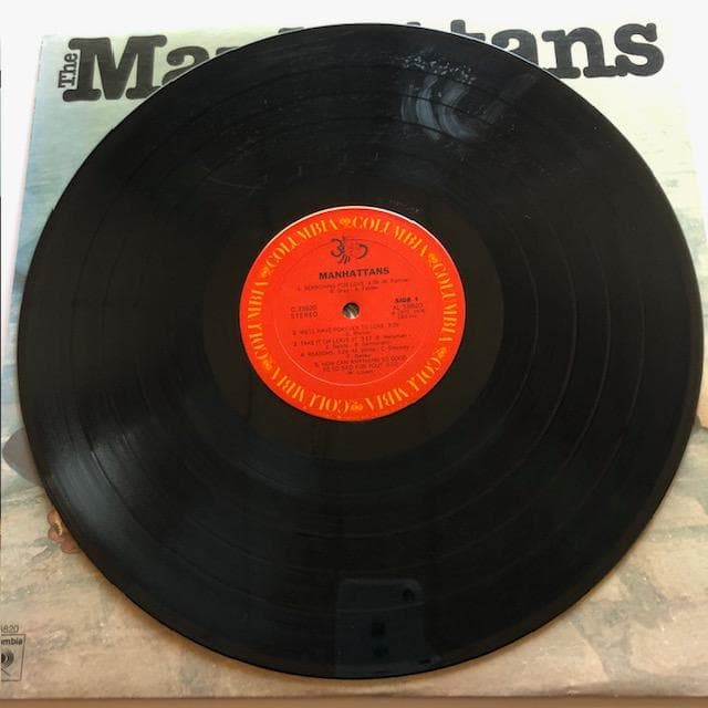 LP マンハッタンズ 別れの口づけ収録 AL 33820 US盤 e64y112